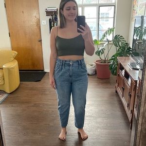 Anthropologie pilcro mom jeans